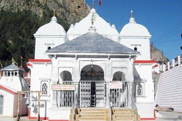 White Gangotri temple of Goddess Ganga