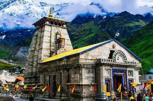 Kedarnath temple, the Shiva Jyotirlinga of the Char Dham