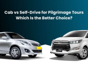 cab vs self drive for pilgrimage tours